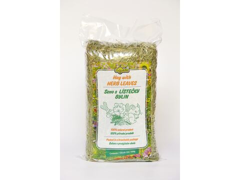 Limara seno s lístečky bylin 15 l / 500 g 10 ks 