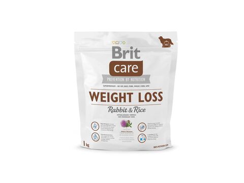 Brit Care Dog Hypoallergenic Weight Loss Rabbit & rice 1 kg  