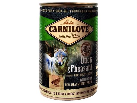 Carnilove Wild Meat Duck & Pheasant 400g 3.095