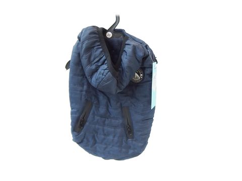 Nayeco bunda pro psa Outdoor s kapucí zateplená modrá délka 45 cm, obvod 54 cm  doprodej