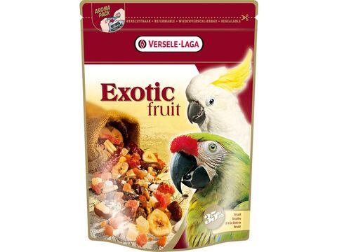 Versele Laga Exotic Fruit 600 g - směs ovoce, obilovin a semen pro VP + držák na sépiovku 
