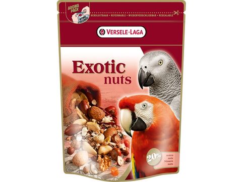 Versele Laga Exotic Nuts 750 g- směs ořechů, ovoce, obilovin a semen pro VP