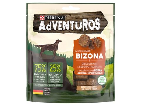 PURINA Adventuros  90 g s bizoní příchutí a brusinkovou šťávou