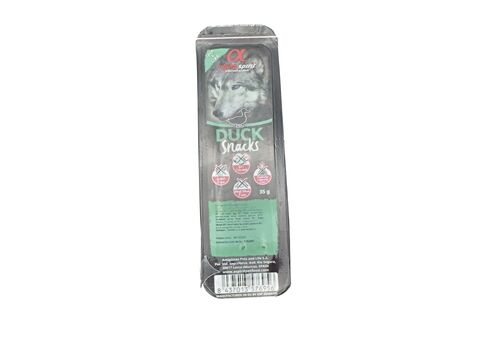 Alpha Spirit Dog Duck Snacks 35 g kachna,kuře,ryby 16.018 exp. 6/2024