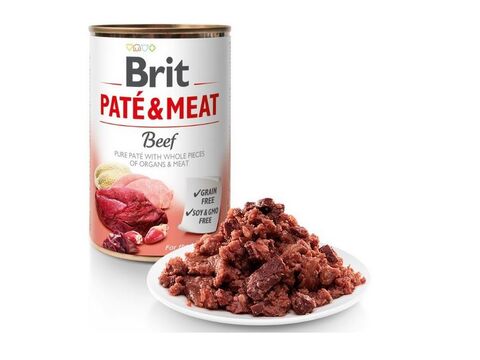 Brit Paté & Meat Beef 400 g grain free 