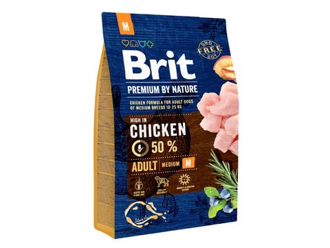 Brit Premium by Nature Adult M 3 kg  