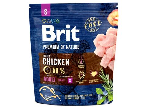 Brit Premium by Nature Adult S 1 kg  