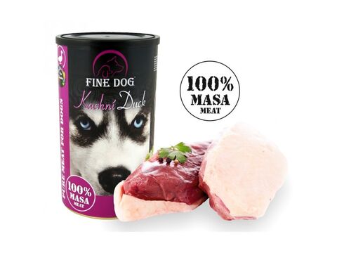 Fine dog 100% masa kachní 1200 g 