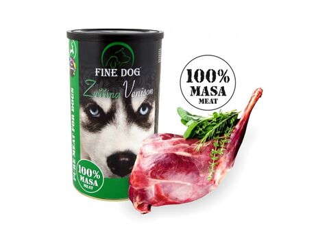 Fine dog 100% masa zvěřina 1200 g 