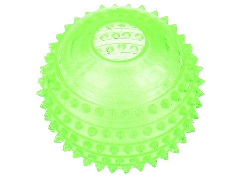 Tatrapet hračka pro psa míček dentální na pamlsky 5 cm guma zelená
