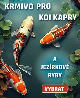 krmivo pro jezirkove ryby a koi kapry