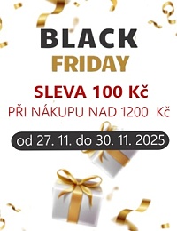 BLACK FRIDAY SLEVA 100 KČ