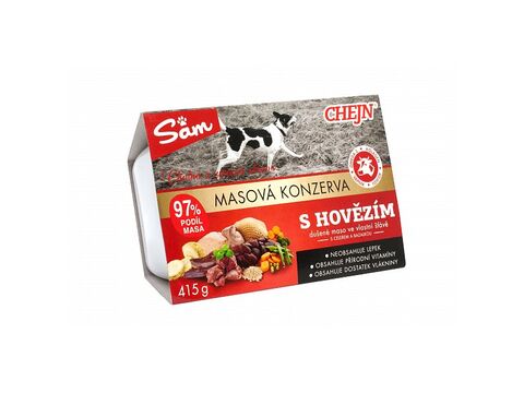 CHEJN - Sam 415 g vanička hovězí  