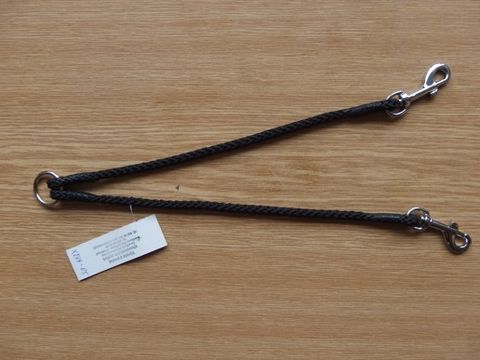 Rozdvojka průměr 6 mm/ 2x30 cm černá