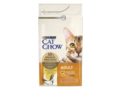 Purina Cat Chow Adult kuře+krůtí 1.5 kg