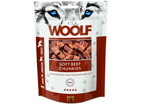 WOOLF 100g Chunkies Beef   
