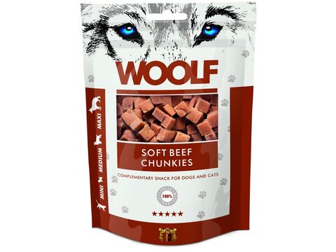 WOOLF 100g Chunkies Beef   730