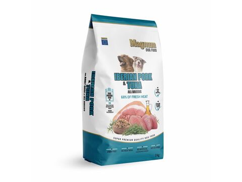 Magnum Iberian Pork & Tuna All Breed 3 kg   1.126 + dárek Magnum taška 