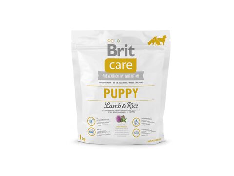 Brit Care Dog Hypoallergenic Puppy 1kg Lamb & rice