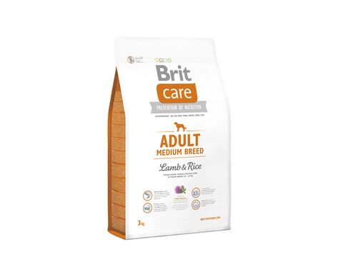 Brit Care Adult Medium Breed Lamb & rice 3 kg  13.440 