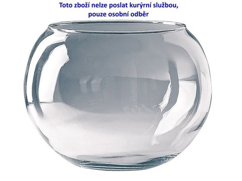 Tatrapet akvárium skleněná koule 7,5 l průměr 25/20,5 cm střední 