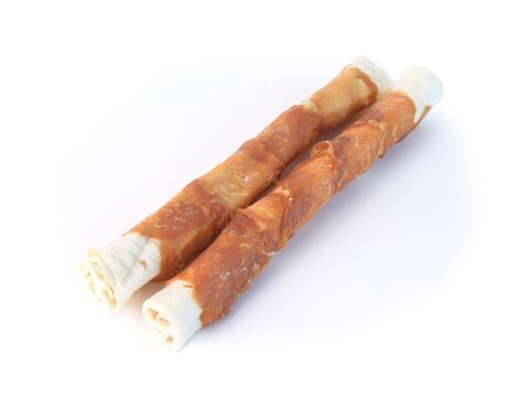 Magnum Chicken Roll on Rawhide stick 26 cm 170g 2ks