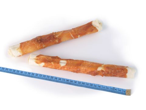 Magnum Chicken Roll on Rawhide stick 26 cm 170g 2ks