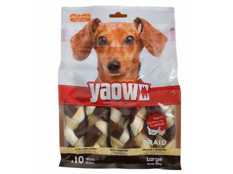 Rawhide medium braid copánky velké 500 g