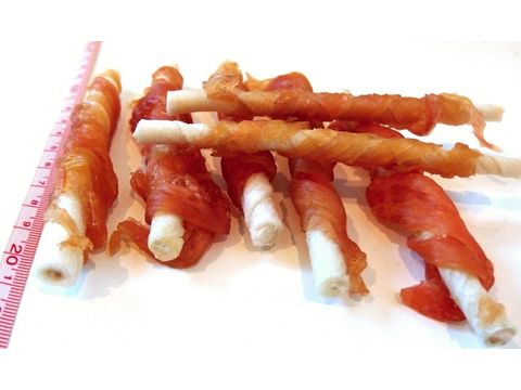 Magnum Chicken roll on Rawhide stick 250g