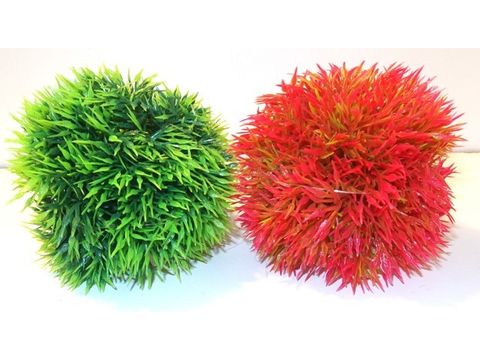Tatrapet akvarijní rostlina 9 cm koule 3x zelená  3x červená