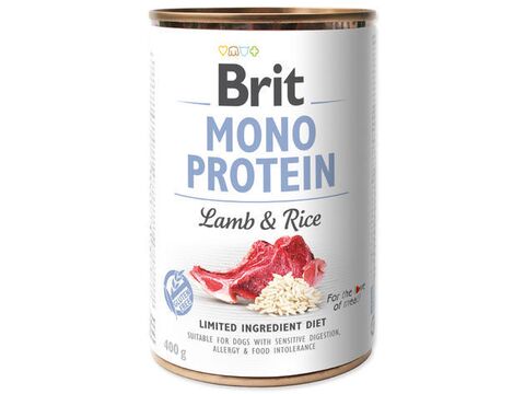 Brit Mono Protein Lamb 400 g ingredient diet  