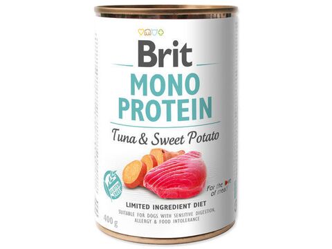 Brit Mono Protein Tuna & sweet Potato 400 g ingredient diet 