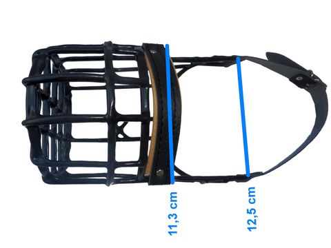 Chopo náhubek kov a gumoplast boxer fena 44