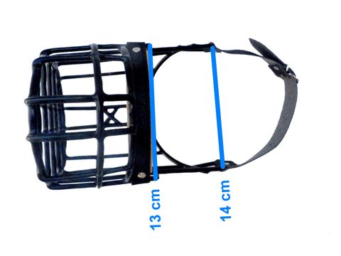 Chopo náhubek kov a gumoplast boxer pes 45