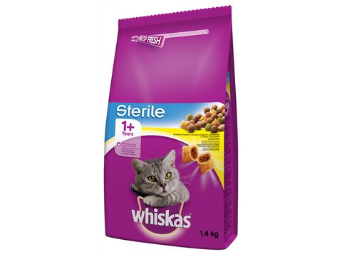 Whiskas adult Sterille kuře 1,4 k