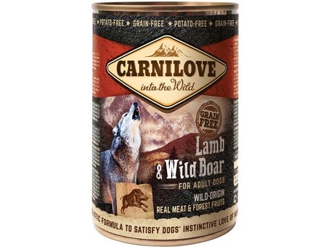 Carnilove Wild Meat Lamb & Wild Boar 400 g 3.092