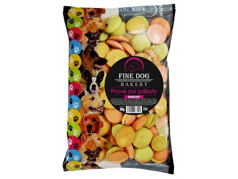 FINE DOG piškoty 200 g barevné  