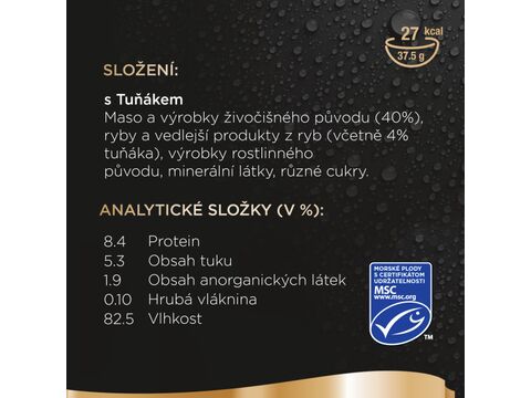 Sheba luxusní kousky ve šťávě s tuňák vanička 6 x 37,5 g