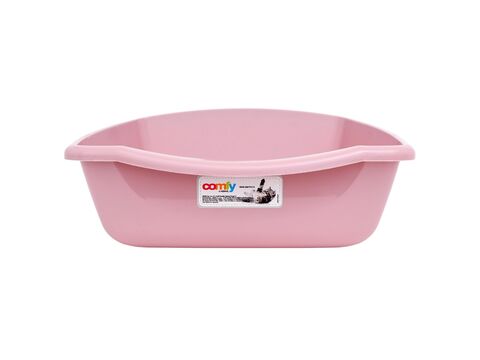 Aquael WC pro kočky klasik růžová 38 x14 x 52,5 cm
