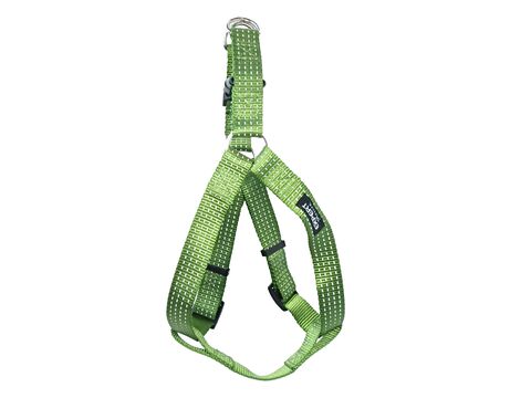 Tatrapet Pet Expert postroj Basic nylon 15 mm x 30 - 50 cm reflexní zelený