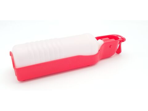 Flamingo cestovní sada 500 ml, 6,5 x 7 x 25,5 cm červená
