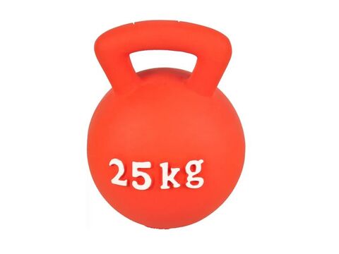 Flamingo hračka pro psa závaží 25 kg 11 cm latex červená
