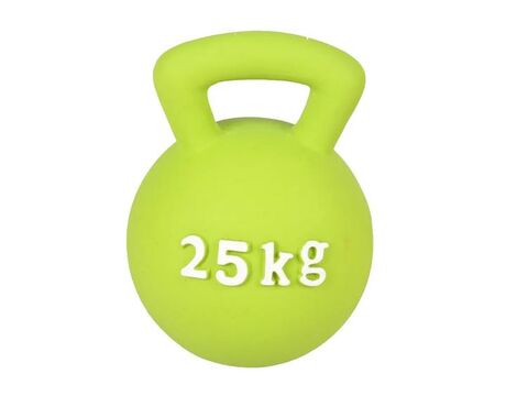 Flamingo hračka pro psa závaží 25 kg 11 cm latex zelená