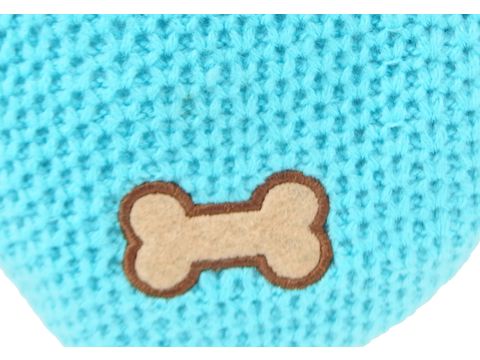Nayeco svetr pro psa Punto Invertido s rolákem modrý délka 40 cm, obvod 46 cm doprodej 