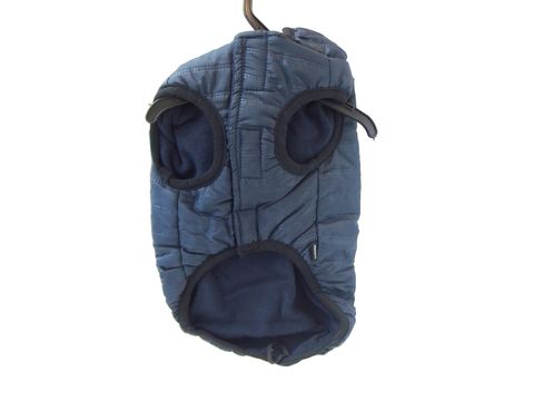 Nayeco bunda pro psa Outdoor s kapucí zateplená modrá délka 50 cm, obvod 68 cm  doprodej