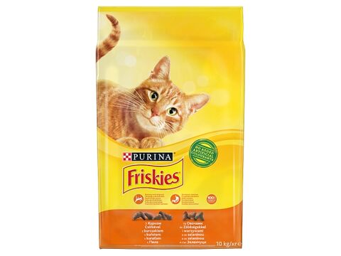 Friskies kuře,játra,zelenina 10 kg