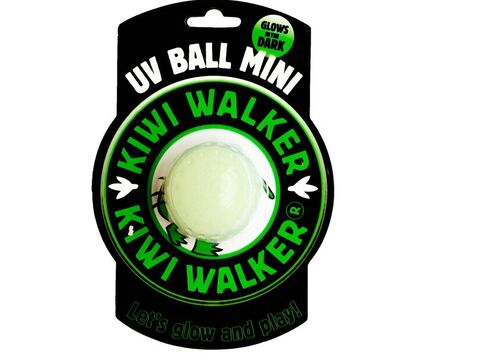 Kiwi Walker hračka pro psa plovací míček z TPR pěny, průměr 5 cm reflexní