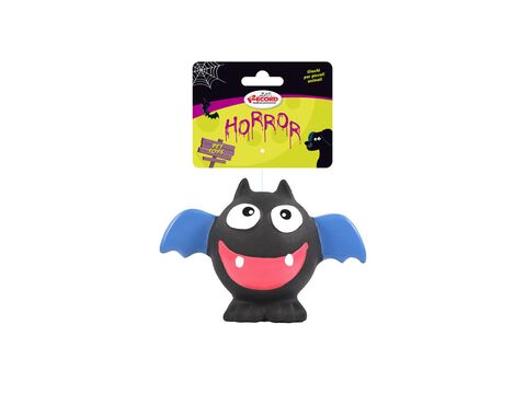 Record hračka pro psa Horror netopír 10 cm vinyl černá