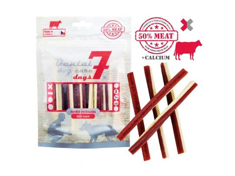 Dental dog care 7 days Fresh Meat -kříž hovězí 80 g 