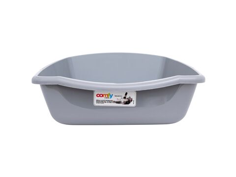 Aquael WC pro kočky klasik šedá 38 x14 x 52,5 cm
